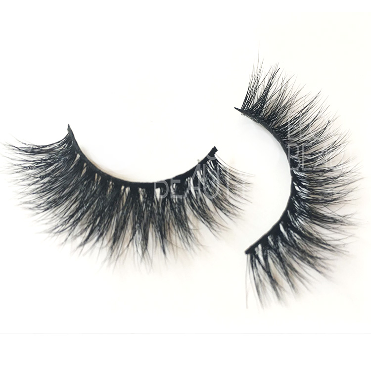 Unique design 3d mink eyelashes the beautiful eyelashes EA55